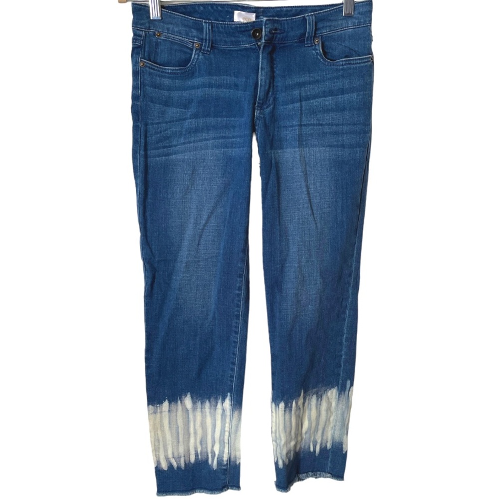 Ecru Jeans Straight Leg Boho Tie Dye 4